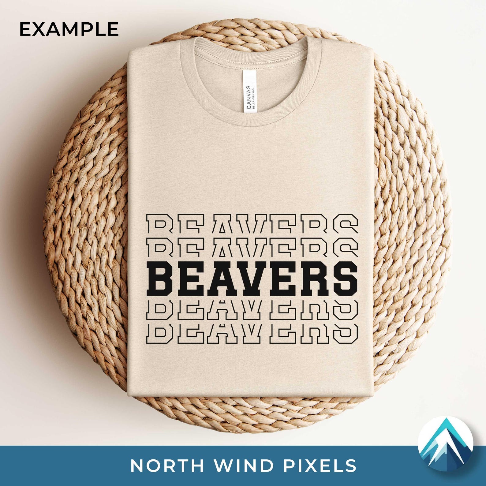 Beavers Digital Download, PNG and SVG Files, Transparent Background ...