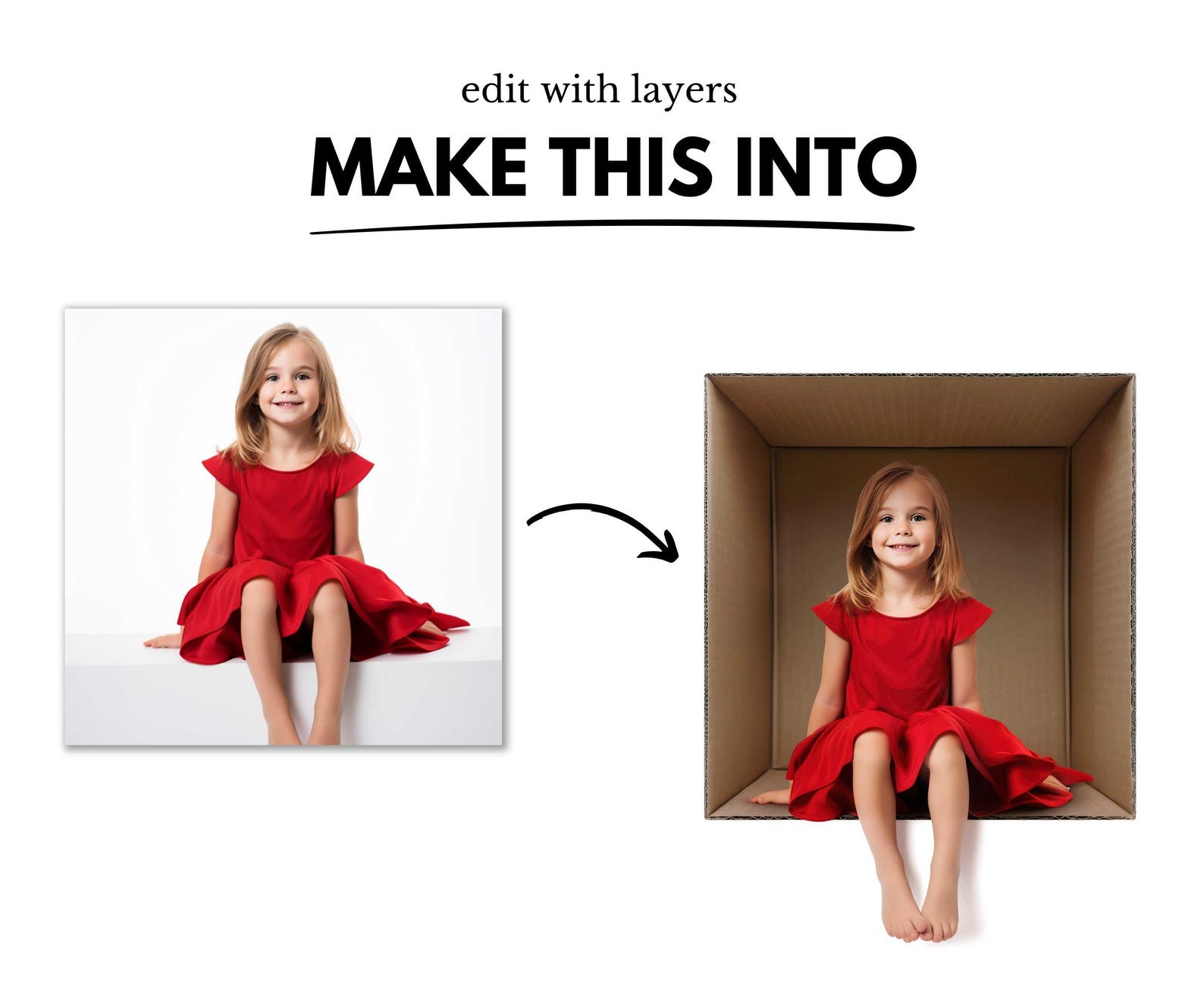 12 Empty Cardboard Box Digital Template, PNG, Grid, Transparent ...