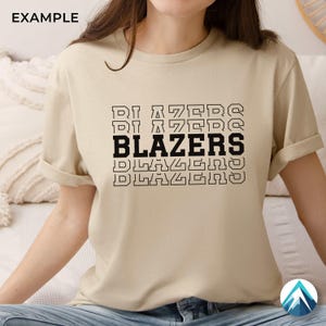 Blazers Digital Download, PNG and SVG File, Transparent Background ...