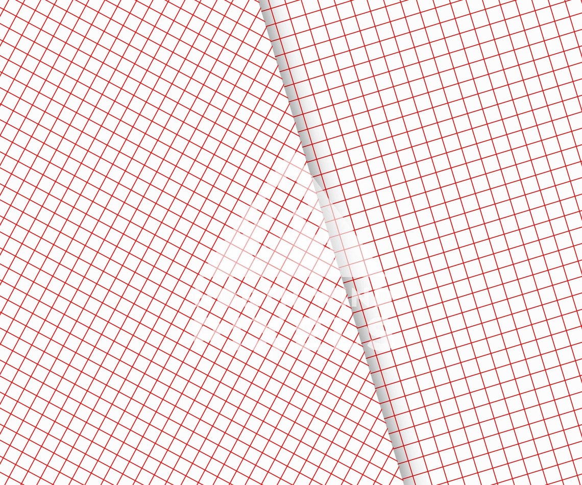 3 Red Watermark Grids With Transparent Backgrounds, PNG Files, Instant ...