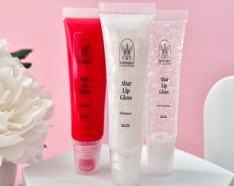 Abar Lip Gloss/ brillo de labios hidratante/ brillo de labios natural/ brillo de labios hidratante