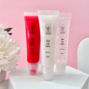 Abar Lip Gloss/ hydrating lip gloss/ natural lip gloss/ moisturizing lip gloss