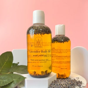 Lavender Body Oil | Skin oil| Body Moisturizer| Hydrating Body Oil| bath oil| best body oil| organic body oil| Infused Body Oil| Floral
