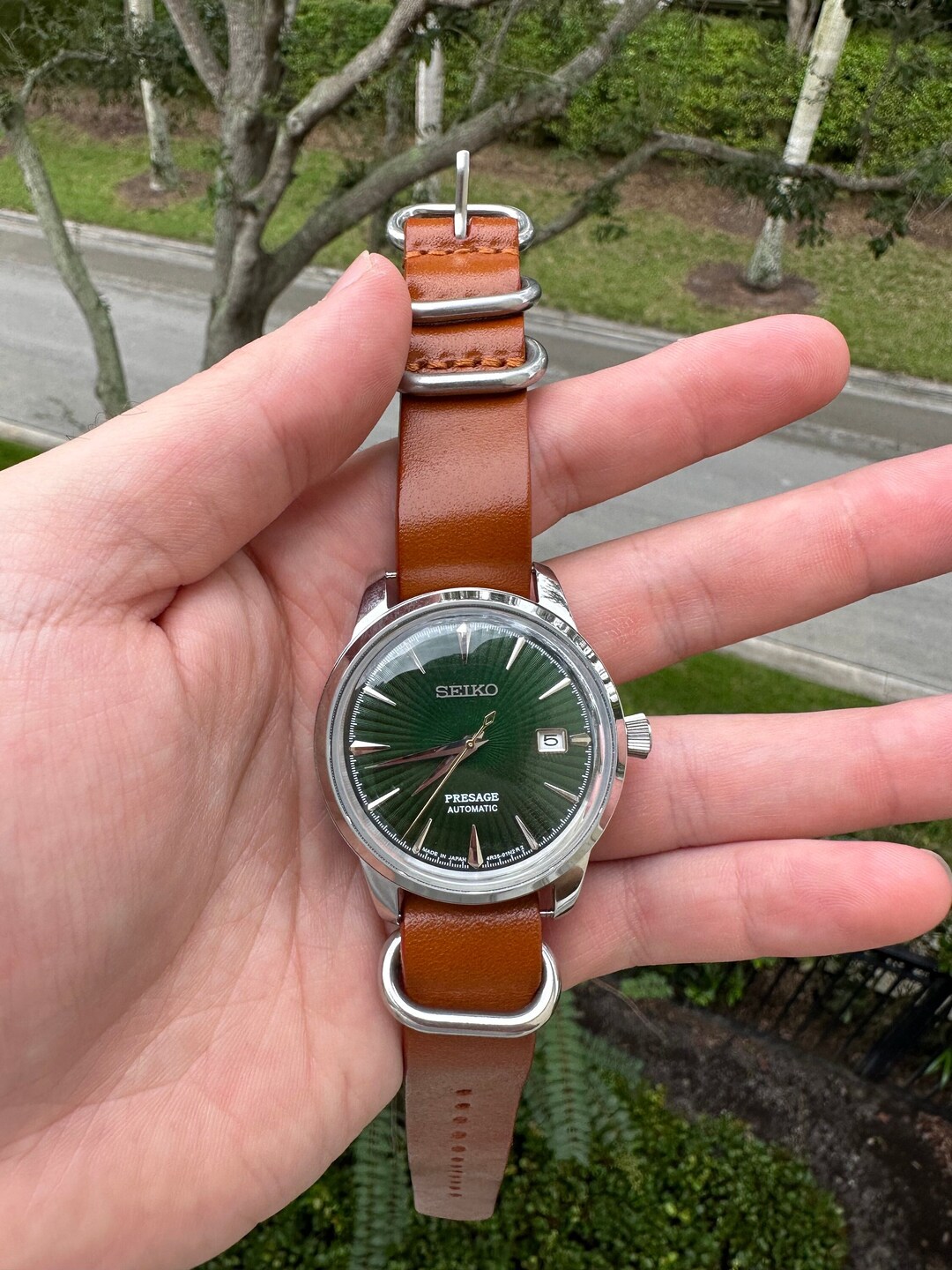 Custom Luxury Seiko Dress Watch Mod Automatic Mens Watch Etsy