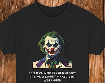 The Joker T-Shirt: Madcap Masterpiece, Unisex Fit