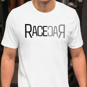 RacecaR white/black/gray Unisex t-shirt