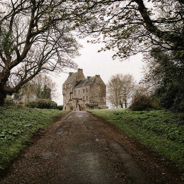 Scotland Castle Art Etsy