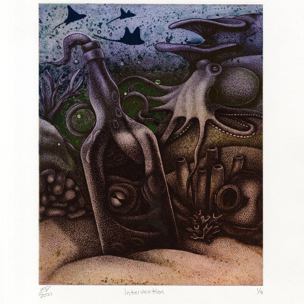 Solar Plate Etching Etsy