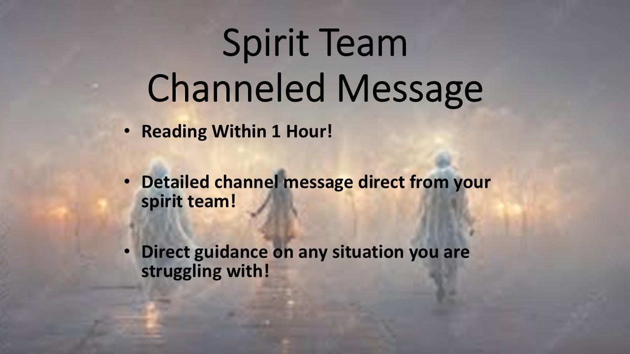 Channeled Spirit Team Message | Within 1 Hour!