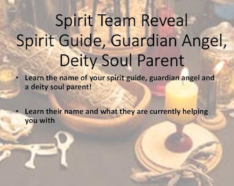 Spirit Team Reading: Guide, Angel & Deity Soul Parent Reveal - 24 Hour