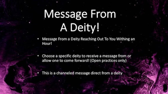 Which Deity Is Reaching Out? | Channeled Message | No Tools