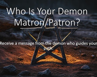 Same Day Demon Matron/Patron Reading! | 24 Hours!