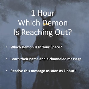 どの悪魔が手を差し伸べているのか？｜悪魔の識別、1時間！