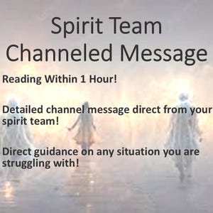 Mensaje canalizado del equipo espiritual de 1 hora / Sin herramientas