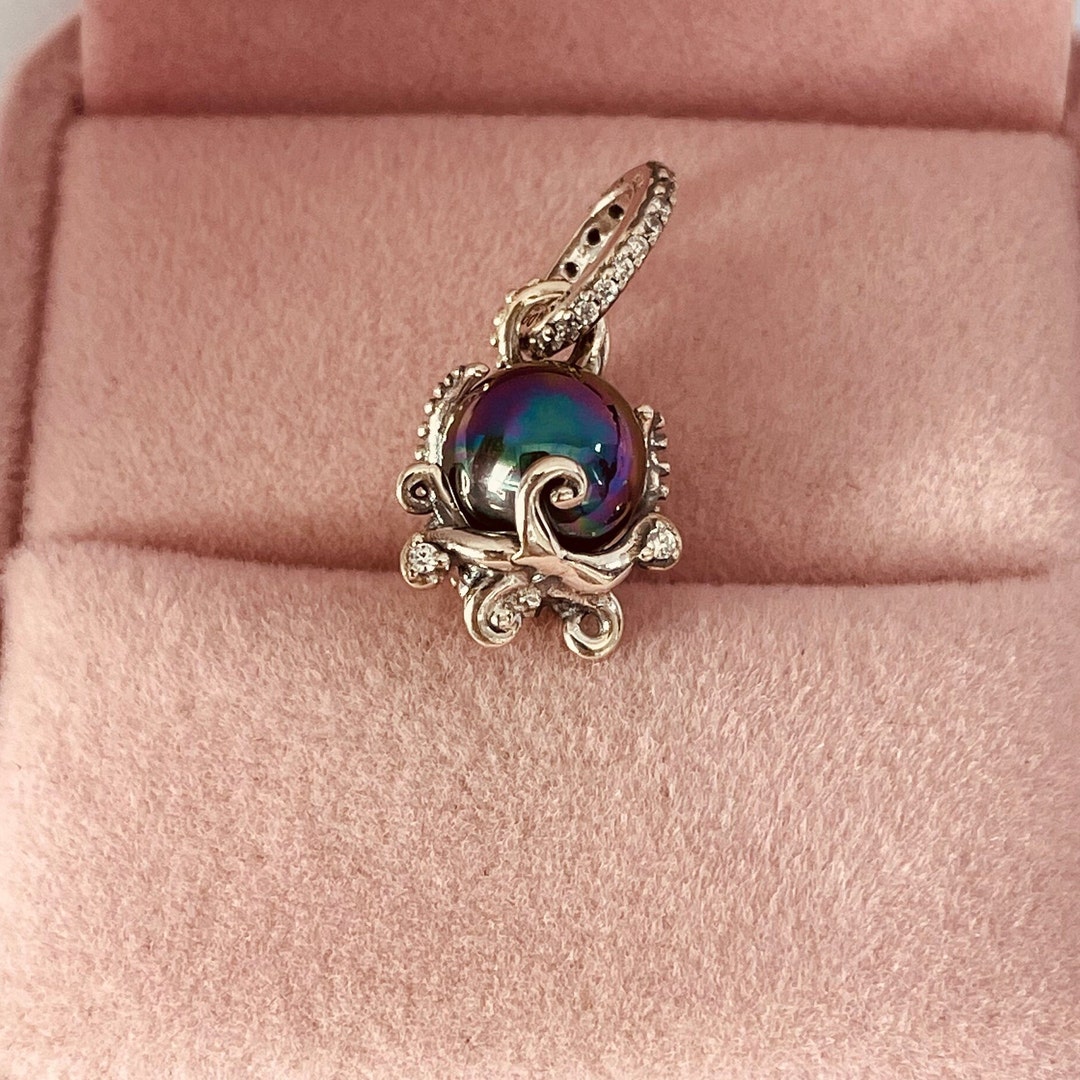 New Authentic Pandora the Little Mermaid Ursula Dangle Charm Pendant for Bracelet for Necklace