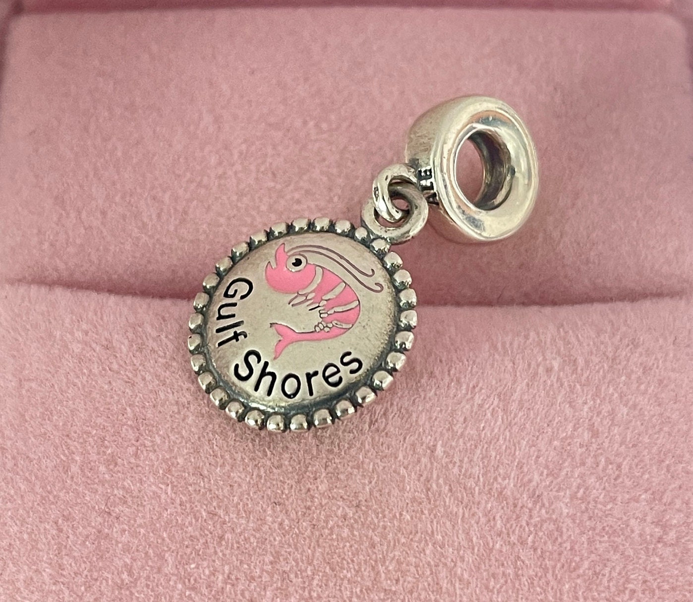 Pandora Gulf Shores Travel Exclusive Charm With Box S925 Sterling
