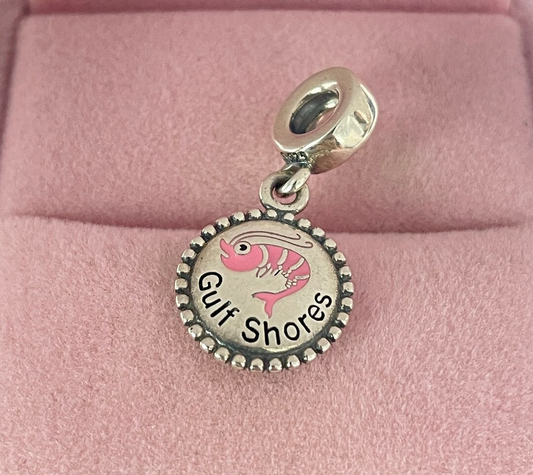 Pandora Gulf Shores Travel Exclusive Charm With Box S925 Sterling