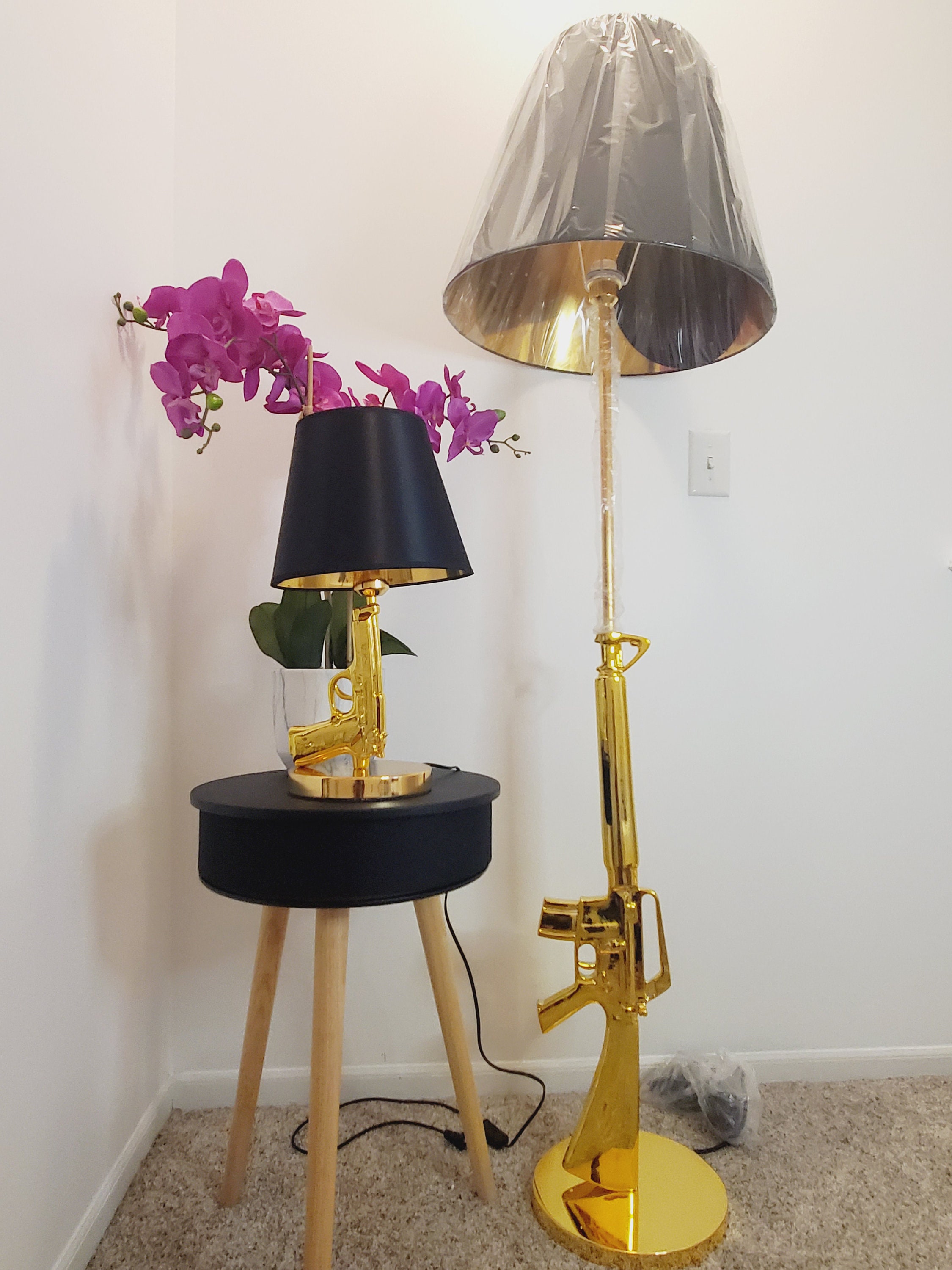Ak 47 sale gold lamp