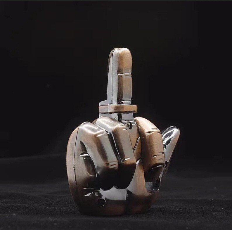 Creative Middle Finger Lighter Etsy