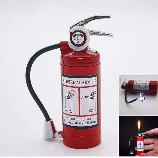 Fire Extinguisher Lighter Etsy