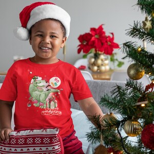 Camisa navidena para ninos Etsy Espana