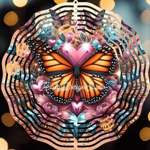 Butterfly Wind Spinner