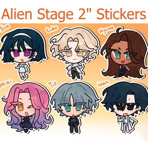 Alien Stage 2&quot; Vinyl Stickers