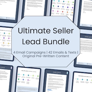 Real Estate Seller Email Templates | 4 Campaigns, 50+ Scripts for Expired, HVR, Cold Leads & Seller Signals