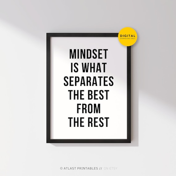 Educatieve poster, groeimindset | Oriëntatie op jezelf en de wereld