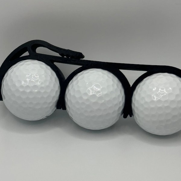 Golf Ball Holder - Belt Clip - Bag Clip - Free Shipping!