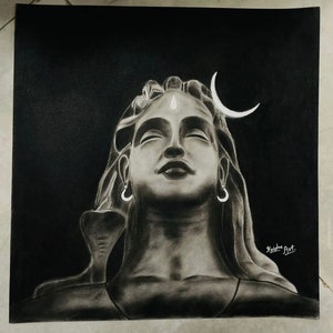 Lord Shiva Drawing by Dharna Ramchandani  Saatchi Art