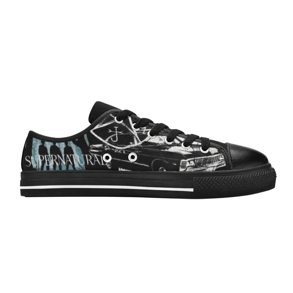 Discover Supernatural Custom Low Top Sneaker Canvas, Shoes For Unisex Women or Men and Kids