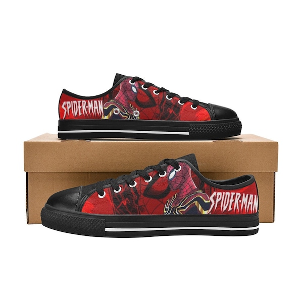 custom spiderman shoes