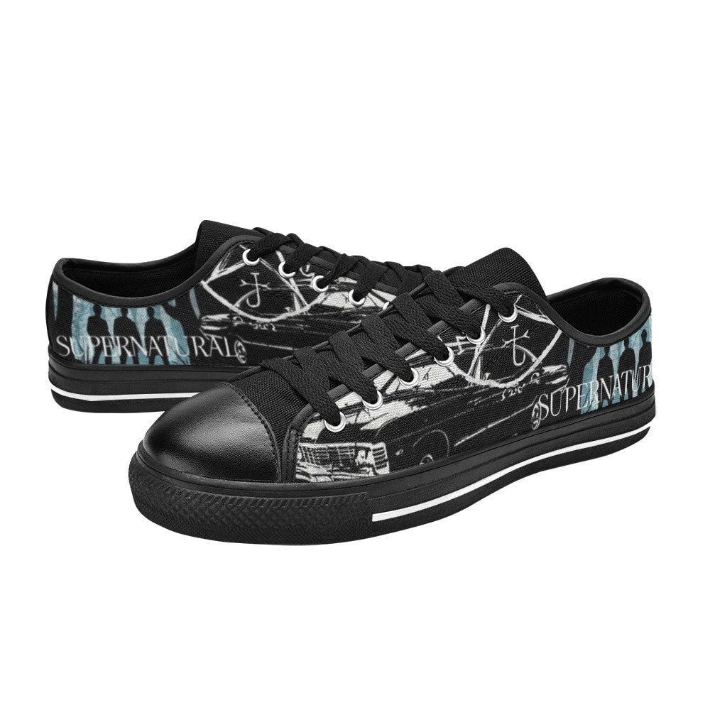 Discover Supernatural Custom Low Top Sneaker Canvas, Shoes For Unisex Women or Men and Kids