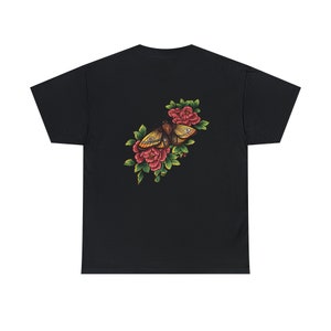 Moth T-Shirt, unisex moth shirt, Butterfly shirt, Tattoo Aesthetic Shirt