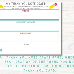 Thank You Note How to Write a Thank You Card Guide for Thank You Note ...