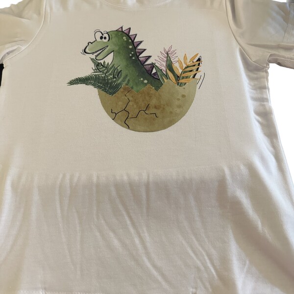 T-shirt dinosaure enfant