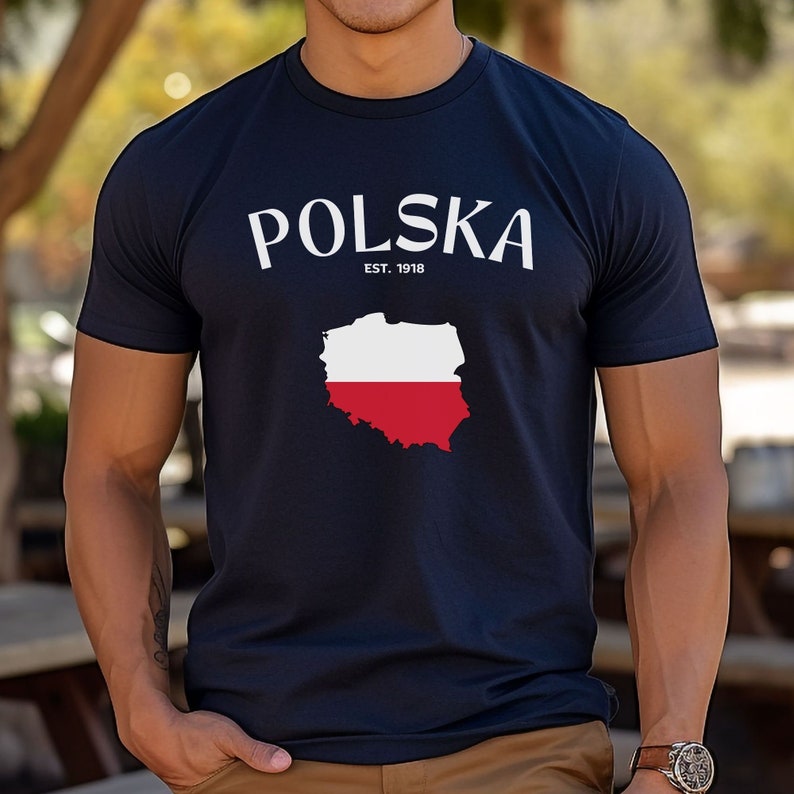 Polska Flag Shirt, Poland Map Sweatshirt, Polish Heritage Tshirt