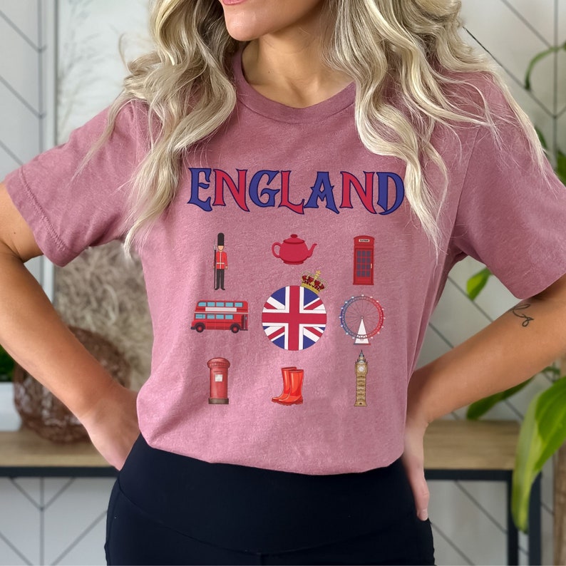 England Flag Shirt, British T Shirt, Great Britain Pride Tee, English