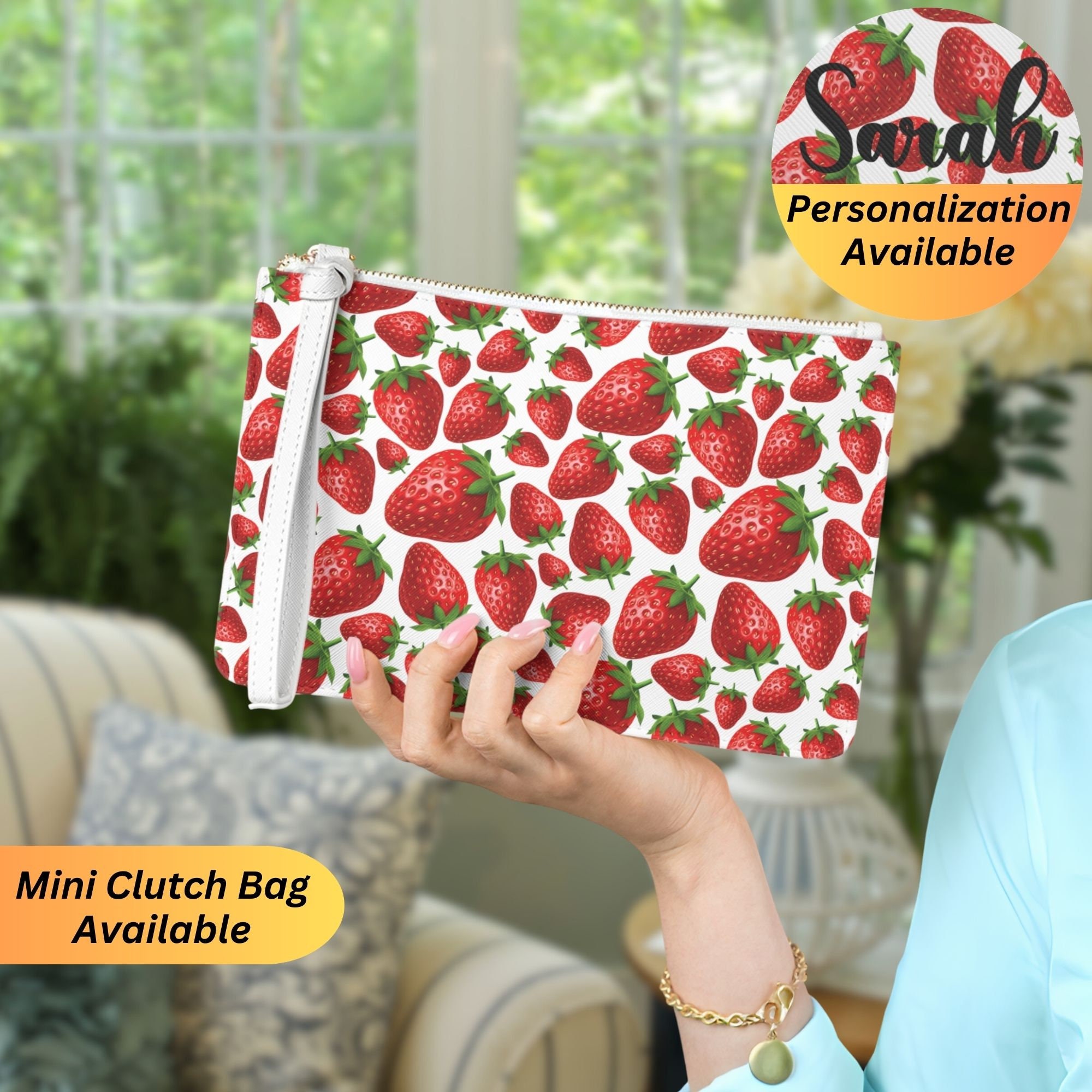 Berry Clutch Bag Etsy