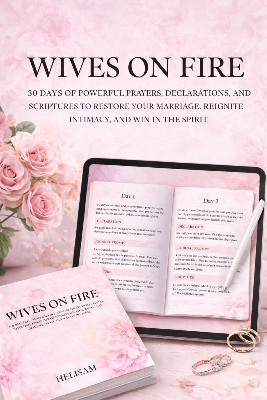 Christian Marriage Devotional PDF, 30 Day Prayer Journal for Wives ...