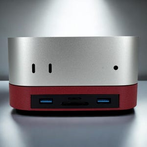 Support avec lecteur usb et cartes SD pour Apple Mac mini M4 et M4 pro