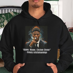 Giannis Antetokounmpo Hoodie - Giannis Antetokounmpo Edition Hoodie Quote - Basketball Sweater - gift for him, basketball player, coach, fan