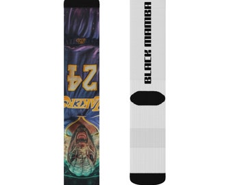 kobe bryant black mamba socks