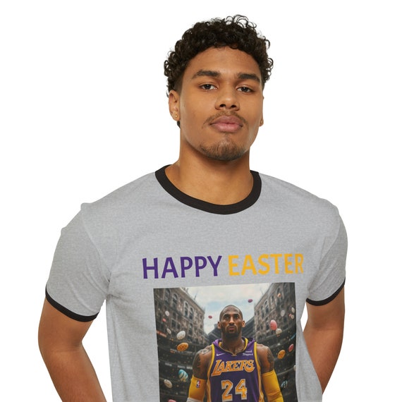 Kobe Bryant Easter T-shirt: Lakers Basketball Tee, image size:570x570