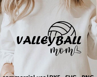 Volleyball Mom Svg Png, Volleyball Mom Shirt Svg, Volleyball Svg, Volleyball Game Day Svg, Sports Mom Svg, Volleyball Png