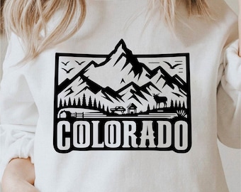 Colorado Svg, State Svg, Colorado Outline, Colorado Shirt Design, Colorado Png, Colorado Svg Black and White, Commercial Use