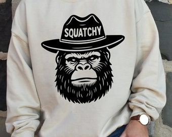 Squatchy Svg, Bigfoot Svg, Squatchy Bigfoot Outline, Funny Big Foot Png, Bigfoot Png, Bigfoot Svg Black and White, Commercial Use