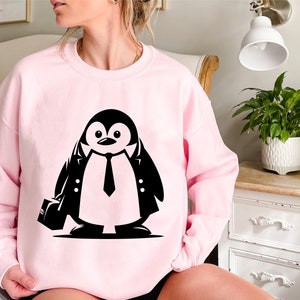 Penguin Svg Bundle, Cute Penguin Png, Penguin Silhouette Clipart, Cool Penguin Svg, Penguin Png, Penguin Svg Black and White, Commercial Use image 4