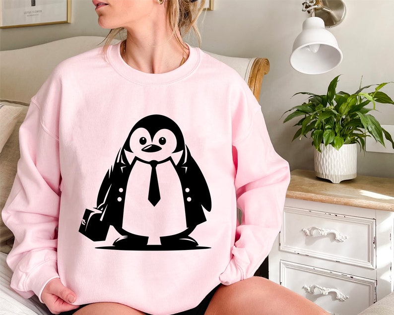 Penguin Svg Bundle, Cute Penguin Png, Penguin Silhouette Clipart, Cool Penguin Svg, Penguin Png, Penguin Svg Black and White, Commercial Use image 4